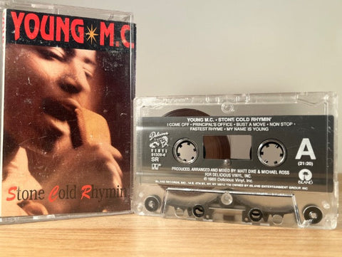 YOUNG MC - stone cold rhymin’ - CASSETTE TAPE