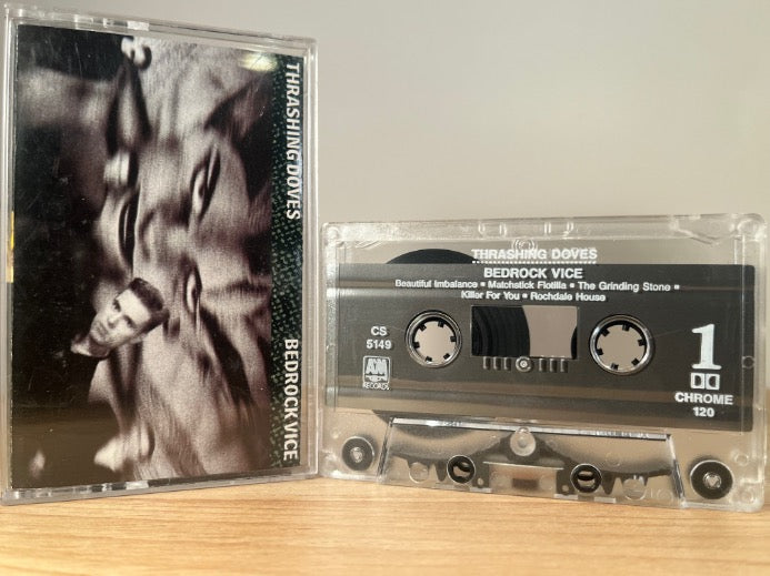 THRASHING DOVES - bedrock vice - CASSETTE TAPE