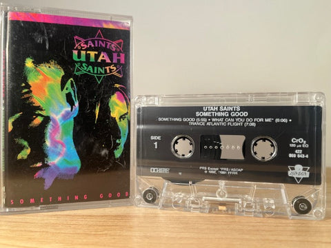 UTAH SAINTS - something good - CASSETTE TAPE