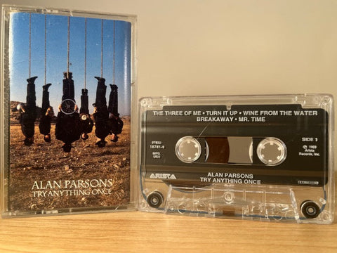 ALAN PARSONS - try anything once - CASSETTE TAPE