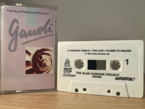 ALAN PARSONS PROJECT - gaubi - CASSETTE TAPE