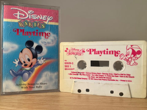 DISNEY BABIES - playtime - CASSETTE TAPE