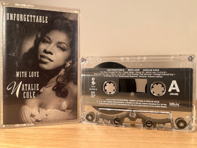 NATALIE COLE - unforgettable with love - CASSETTE TAPE