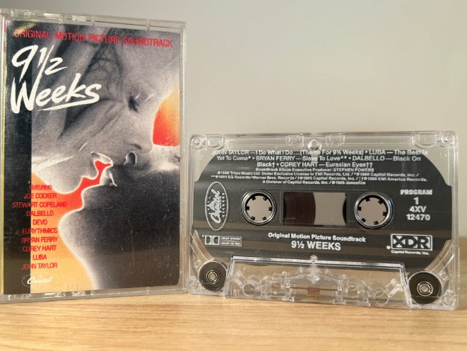 9 1/2 WEEKS - soundtrack - CASSETTE TAPE