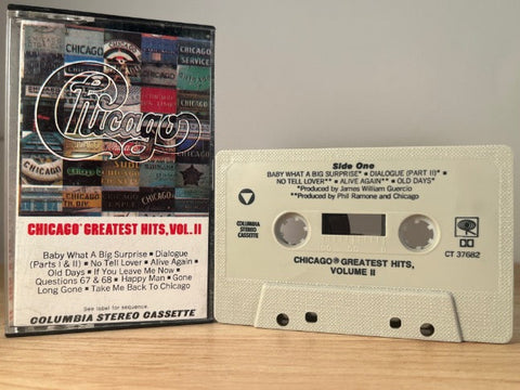 CHICAGO - greatest vol.2 - CASSETTE TAPE