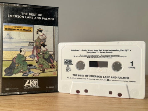 EMERSON LAKE AND PALMER - the best of - CASSETTE TAPE