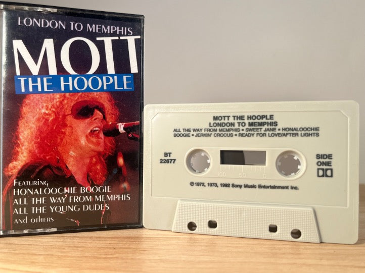 MOTT THE HOOPLE - London to Memphis - CASSETTE TAPE