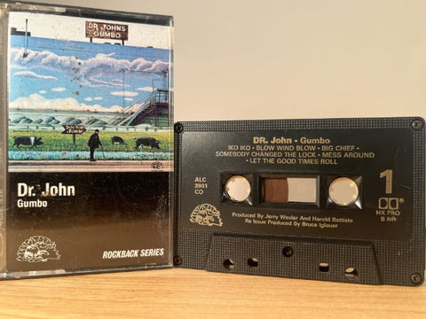 DR. JOHN - Gumbo - CASSETTE TAPE