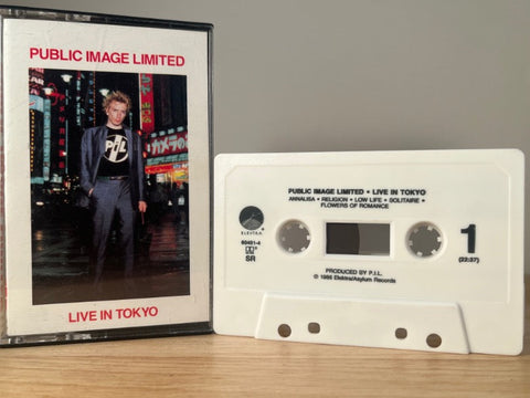 PUBLIC IMAGE LIMITED - live in Tokyo - CASSETTE TAPE