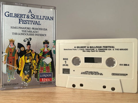 A GILBERT & SULLIVAN FESTIVAL - CASSETTE TAPE