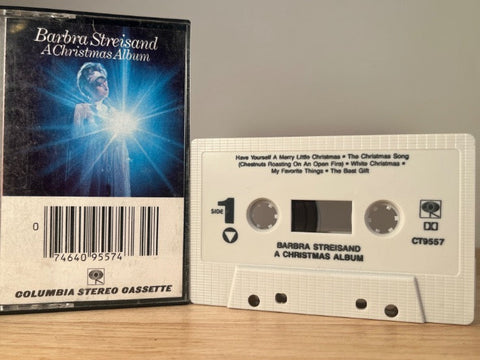 BARBARA STREISAND - a Christmas album - CASSETTE TAPE