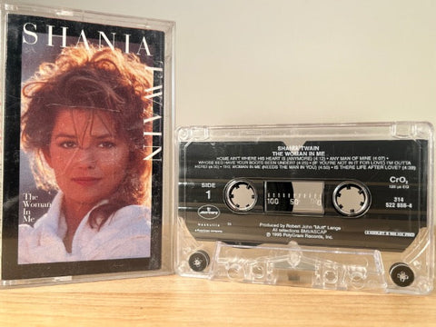 SHANIA TWAIN - the woman in me - CASSETTE TAPE