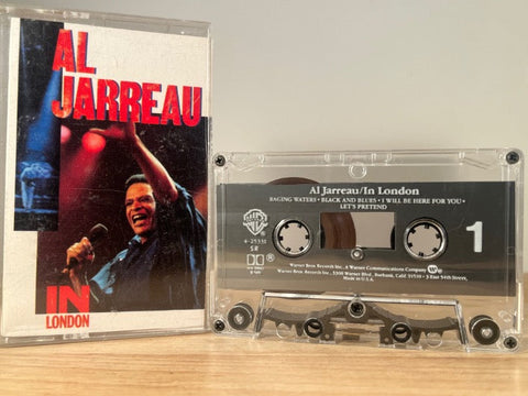 AL JARREAU - in London - CASSETTE TAPE