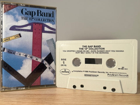 THE GAP BAND - the 12” collection - CASSETTE TAPE