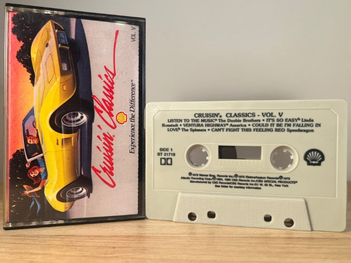 CRUISIN CLASSICS VOL V - various artists - CASSETTE TAPE