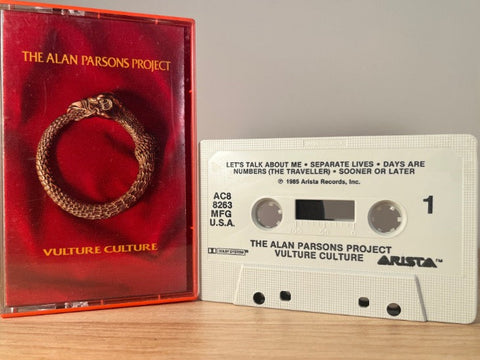 ALAN PARSONS PROJECT - vulture culture - CASSETTE TAPE