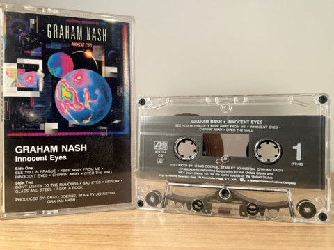 GRAHAM NASH - innocent eyes - CASSETTE TAPE