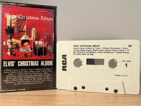 ELVIS - Christmas album - CASSETTE TAPE