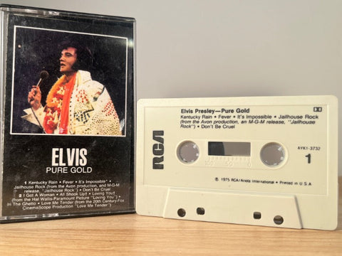 ELVIS - pure gold - CASSETTE TAPE