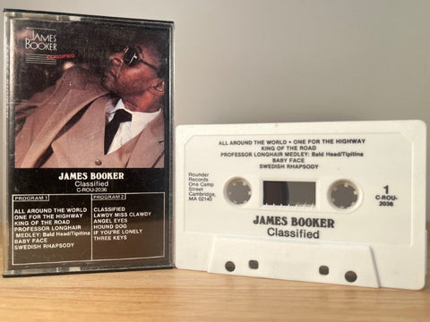 JAMES BOOKER - classified - CASSETTE TAPE