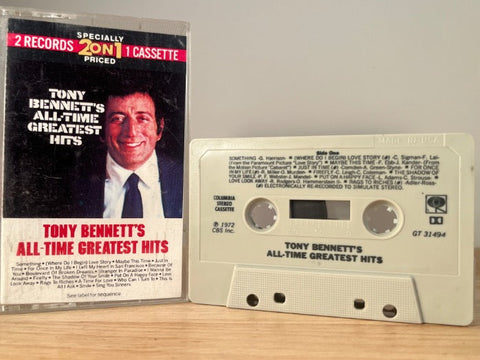 TONY BENNETT - all-time greatest hits - CASSETTE TAPE