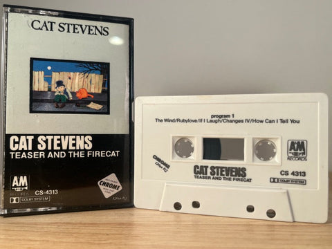 CAT STEVENS - teaser and the firecat - CASSETTE TAPE