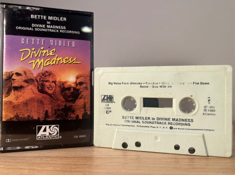 BETTE MIDLER: DIVIN MADNESS - soundtrack - CASSETTE TAPE