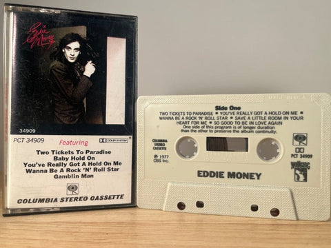 EDDIE MONEY - s/t - CASSETTE TAPE