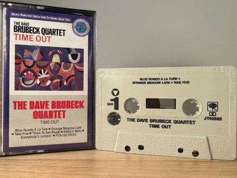 THE DAVE BRUBECK QUARTET - time out - CASSETTE TAPE