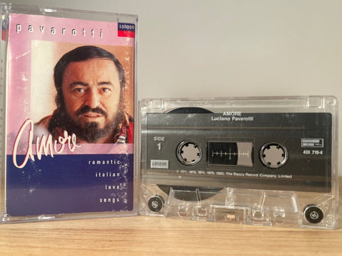 PAVAROTTI - amore - CASSETTE TAPE