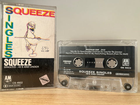 SQUEEZE - singles - CASSETTE TAPE