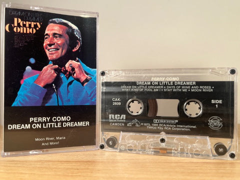 PERRY COMO - dream on little dreamer - CASSETTE TAPE