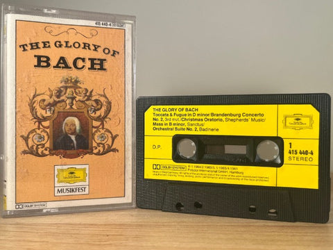 BACH - the glory of - CASSETTE TAPE