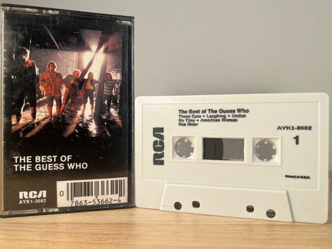 THE GUESS WHO - best of - CASSETTE TAPE