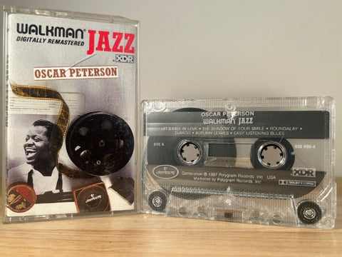 OSCAR PETERSON - walkman jazz - CASSETTE TAPE