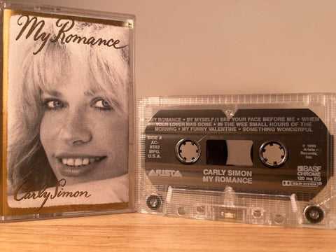 CARLY SIMON - my romance - CASSETTE TAPE