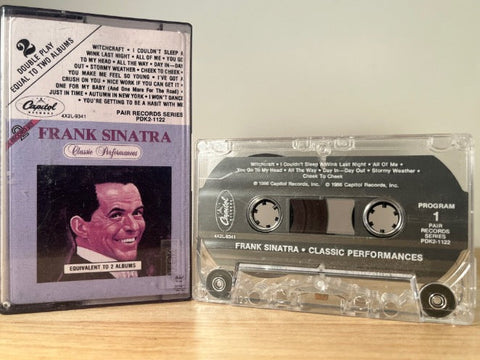 FRANK SINATRA - classic performances - CASSETTE TAPE