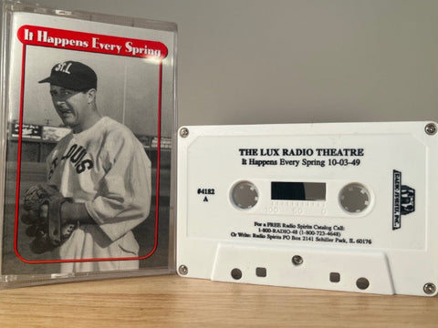 THE LUX RADIO THEATRE - it happens every spring - CASSETTE TAPE