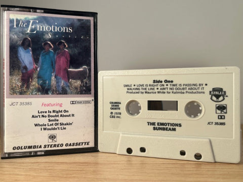 THE EMOTIONS - sunbeam - CASSETTE TAPE