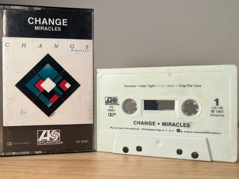 CHANGE - miracles - CASSETTE TAPE