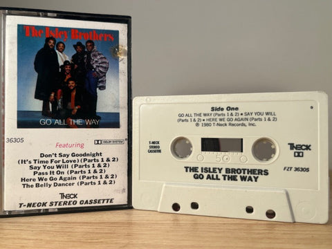 THE ISLEY BROTHERS - go all the way - CASSETTE TAPE