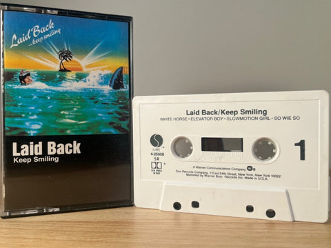 LAID BACK - keep smiling - CASSETTE TAPE