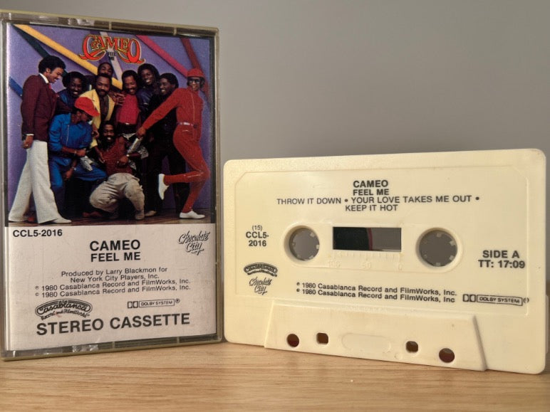 CAMEO - feel me - CASSETTE TAPE