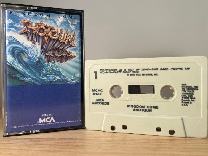 KINGDOM COME - shotgun - CASSETTE TAPE