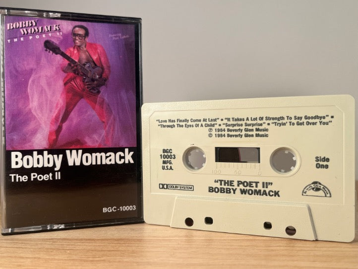 BOBBY WOMACK - the poet II - CASSETTE TAPE