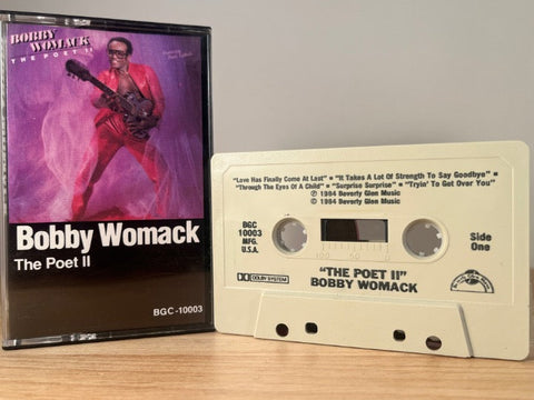 BOBBY WOMACK - the poet II - CASSETTE TAPE