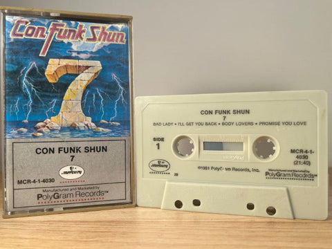 CON FUNK SHUN - 7 - CASSETTE TAPE