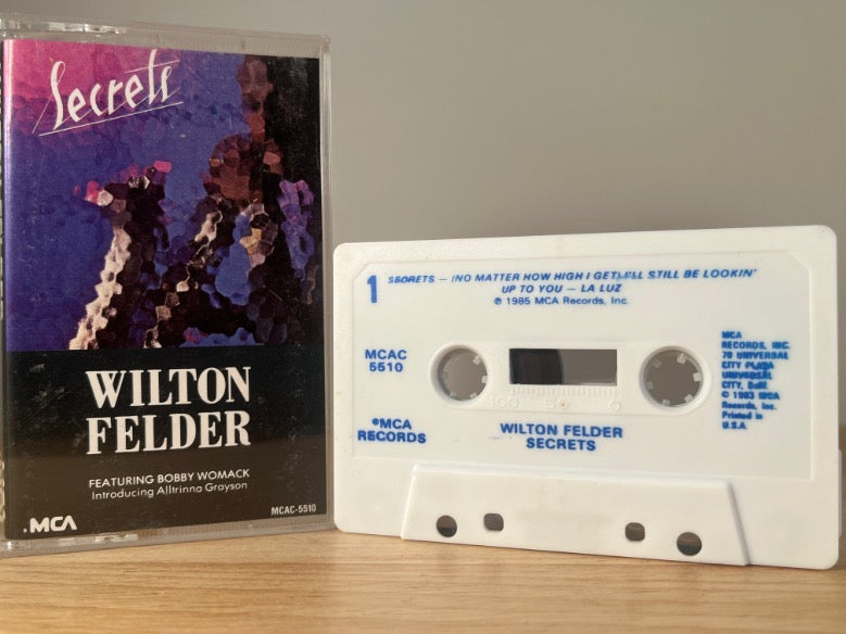 WILTON FELDER - secrets - CASSETTE TAPE