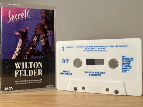 WILTON FELDER - secrets - CASSETTE TAPE