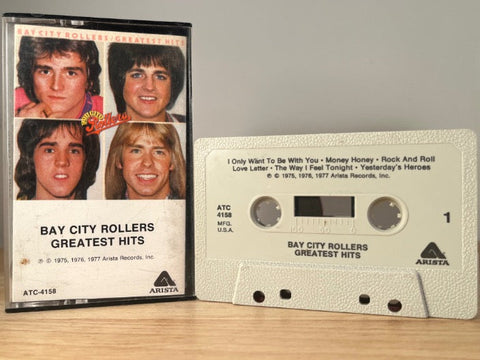 BAY CITY ROLLERS - greatest hits - CASSETTE TAPE